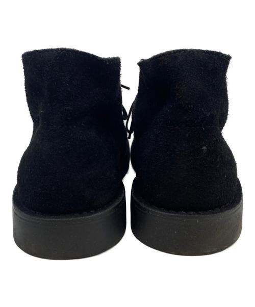 Collection by CLARKS（コレクション バイ クラークス）Collection by CLARKS (コレクション バイ クラークス) スウェードチャッカブーツ ブラック サイズ:26.5の古着・服飾アイテム