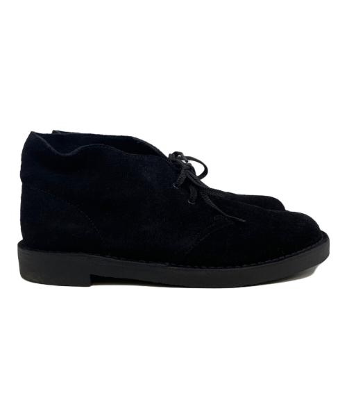 Collection by CLARKS（コレクション バイ クラークス）Collection by CLARKS (コレクション バイ クラークス) スウェードチャッカブーツ ブラック サイズ:26.5の古着・服飾アイテム