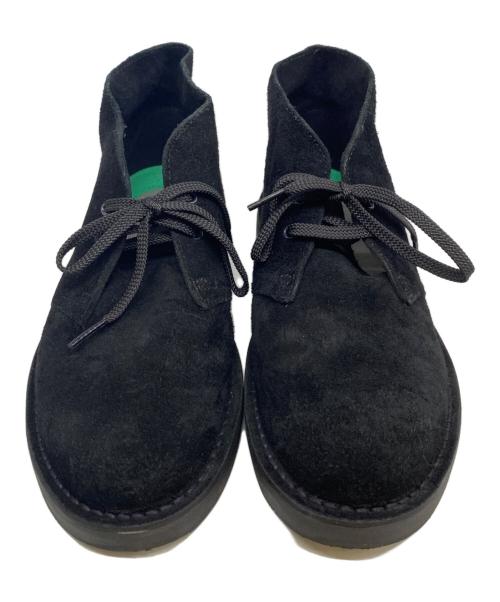 Collection by CLARKS（コレクション バイ クラークス）Collection by CLARKS (コレクション バイ クラークス) スウェードチャッカブーツ ブラック サイズ:26.5の古着・服飾アイテム