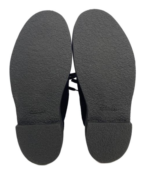 Collection by CLARKS（コレクション バイ クラークス）Collection by CLARKS (コレクション バイ クラークス) スウェードチャッカブーツ ブラック サイズ:26.5の古着・服飾アイテム