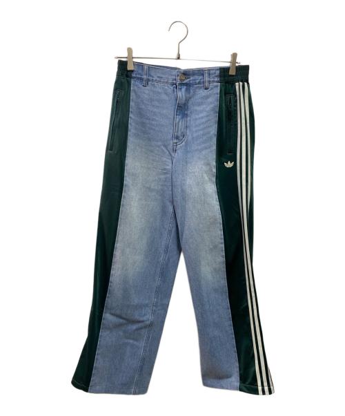 adidas（アディダス）adidas (アディダス) アスレチック デプト デニム ファイヤーバード パンツ インディゴ サイズ:Lの古着・服飾アイテム