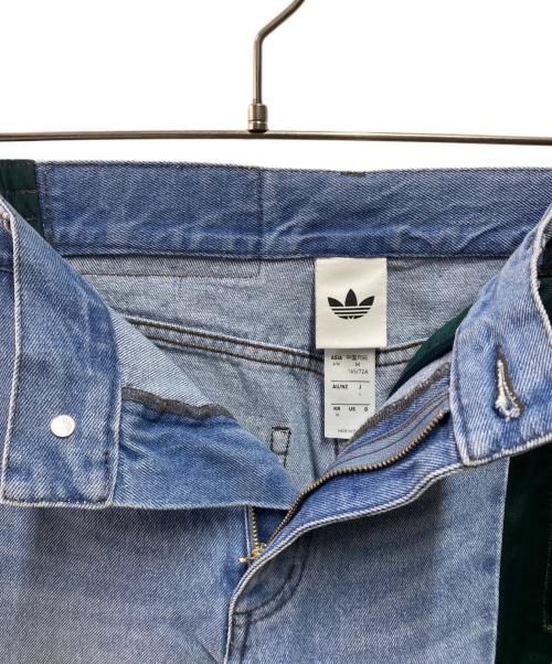 adidas（アディダス）adidas (アディダス) アスレチック デプト デニム ファイヤーバード パンツ インディゴ サイズ:Lの古着・服飾アイテム