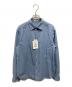 MACPHEE（マカフィー）の古着「25SS デニムシャンブレー レギュラーカラーシャツ」｜ブルー
