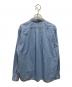 MACPHEE (マカフィー) 25SS デニムシャンブレー レギュラーカラーシャツ ブルー サイズ:36 未使用品：8000円