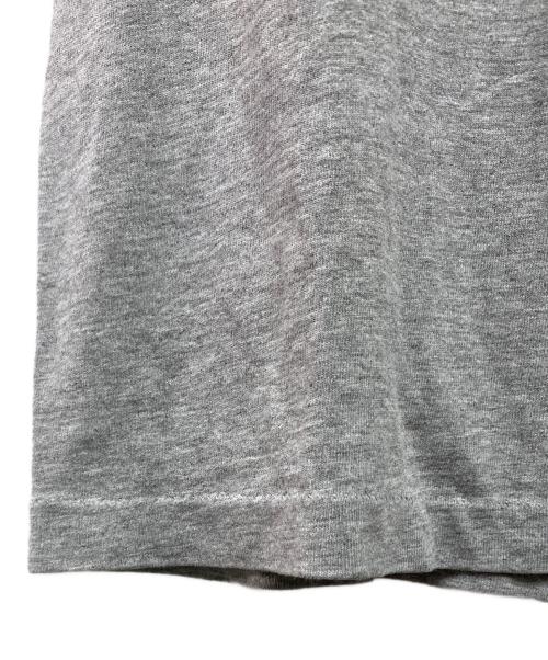 stussy（ステューシー）stussy (ステューシー) ブロックロゴプリントTシャツ グレー サイズ:Sの古着・服飾アイテム