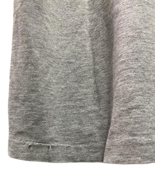stussy（ステューシー）stussy (ステューシー) ブロックロゴプリントTシャツ グレー サイズ:Sの古着・服飾アイテム