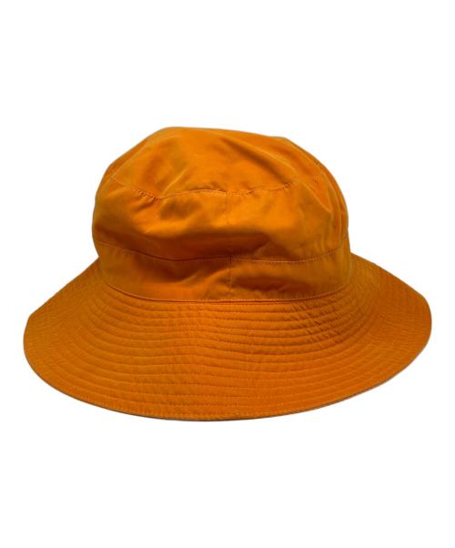 HERMES（エルメス）HERMES (エルメス) Hロゴハット オレンジの古着・服飾アイテム