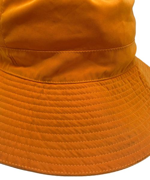 HERMES（エルメス）HERMES (エルメス) Hロゴハット オレンジの古着・服飾アイテム