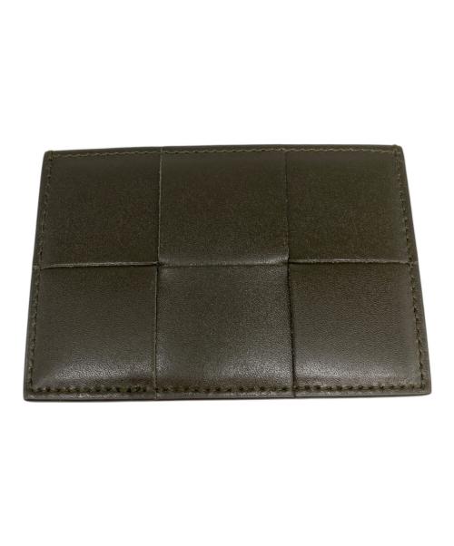 BOTTEGA VENETA（ボッテガベネタ）BOTTEGA VENETA (ボッテガベネタ) カセットクレジットカードケース グリーンの古着・服飾アイテム