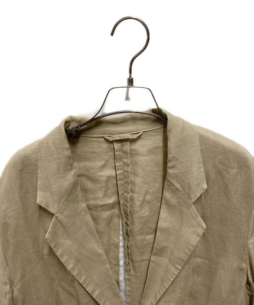 JOURNAL STANDARD（ジャーナルスタンダード）JOURNAL STANDARD (ジャーナルスタンダード) 25SS リネン SB-2B ジャケット ベージュ サイズ:FREEの古着・服飾アイテム