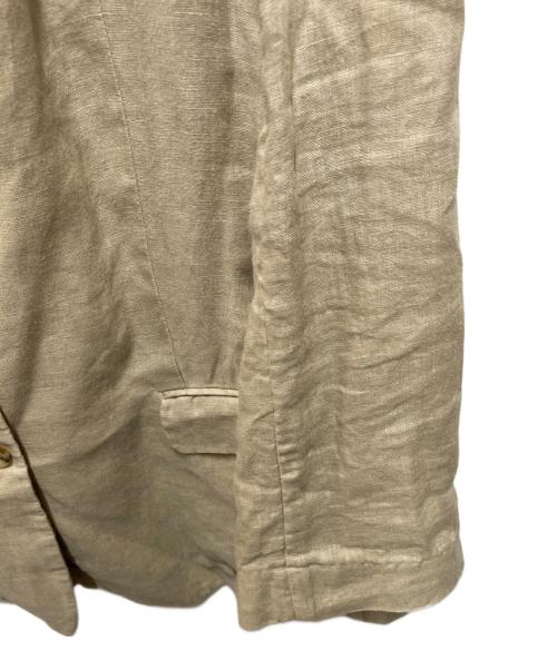 JOURNAL STANDARD（ジャーナルスタンダード）JOURNAL STANDARD (ジャーナルスタンダード) 25SS リネン SB-2B ジャケット ベージュ サイズ:FREEの古着・服飾アイテム