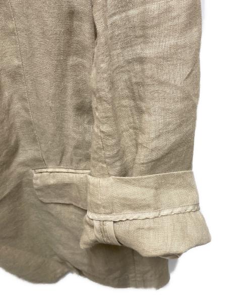 JOURNAL STANDARD（ジャーナルスタンダード）JOURNAL STANDARD (ジャーナルスタンダード) 25SS リネン SB-2B ジャケット ベージュ サイズ:FREEの古着・服飾アイテム