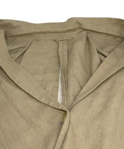 JOURNAL STANDARD（ジャーナルスタンダード）JOURNAL STANDARD (ジャーナルスタンダード) 25SS リネン SB-2B ジャケット ベージュ サイズ:FREEの古着・服飾アイテム