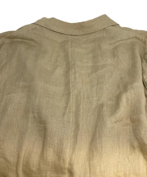 JOURNAL STANDARD（ジャーナルスタンダード）JOURNAL STANDARD (ジャーナルスタンダード) 25SS リネン SB-2B ジャケット ベージュ サイズ:FREEの古着・服飾アイテム