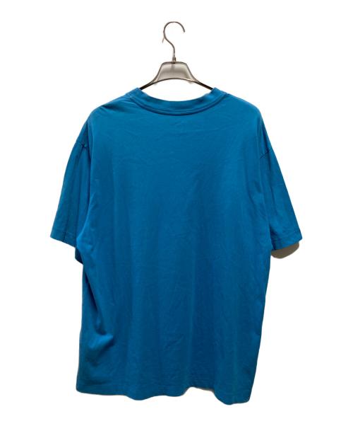 COACH（コーチ）COACH (コーチ) シグネチャー スタック Tシャツ ブルー サイズ:Mの古着・服飾アイテム
