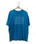 COACH（コーチ）の古着「シグネチャー スタック Tシャツ」｜ブルー