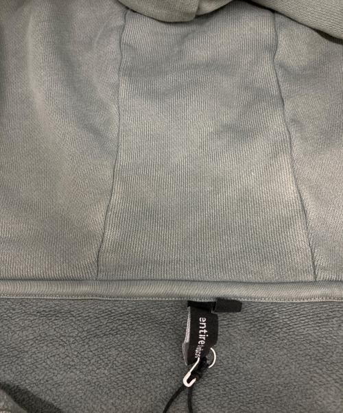 entire studios（エンタイアスタジオ）entire studios (エンタイアスタジオ) FULL ZIP/INK グレー サイズ:Lの古着・服飾アイテム