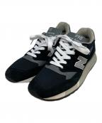 NEW BALANCEニューバランス）の古着「スニーカー」｜ブラック