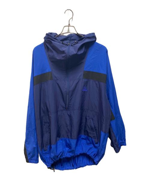 NIKE ACG（ナイキエーシージー）NIKE ACG (ナイキエーシージー) アノラックパーカー ブルー サイズ:ＸＬの古着・服飾アイテム