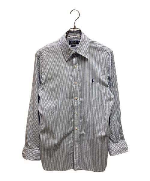 POLO RALPH LAUREN（ポロ・ラルフローレン）POLO RALPH LAUREN (ポロ・ラルフローレン) CLASSIC FIT BDシャツ ブルー サイズ:151/2の古着・服飾アイテム