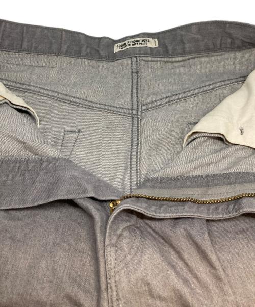 COOTIE PRODUCTIONS（クーティープロダクツ）COOTIE PRODUCTIONS (クーティープロダクツ) Raza 1 Tuck Denim Pants グレー サイズ:Mの古着・服飾アイテム