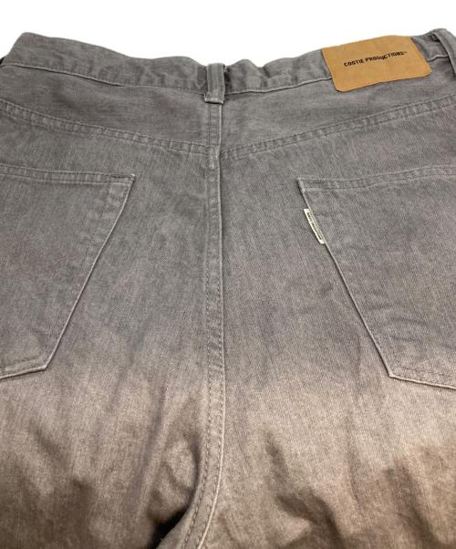 COOTIE PRODUCTIONS（クーティープロダクツ）COOTIE PRODUCTIONS (クーティープロダクツ) Raza 1 Tuck Denim Pants グレー サイズ:Mの古着・服飾アイテム