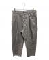 COOTIE PRODUCTIONS（クーティープロダクツ）の古着「Raza 1 Tuck Denim Pants」｜グレー