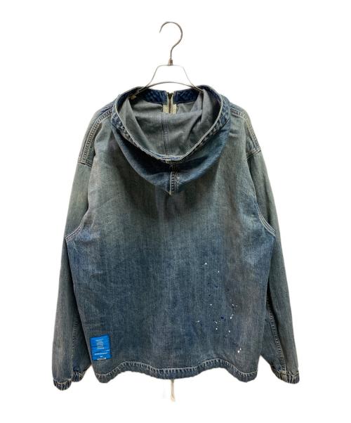 Liberaiders（リベレイダース）Liberaiders (リベレイダース) DENIM ZIP HOODIE インディゴ サイズ:Lの古着・服飾アイテム
