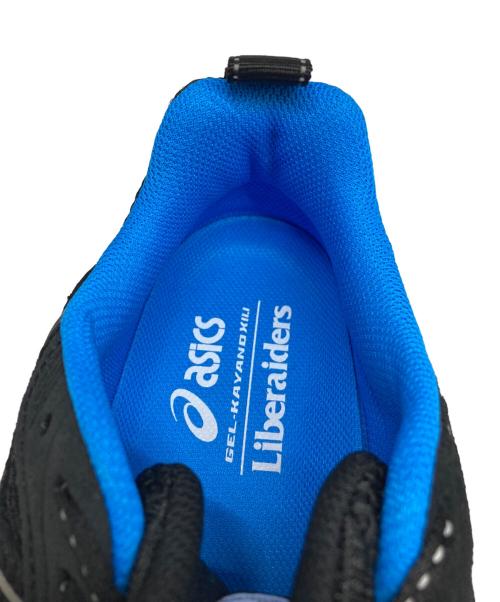 asics（アシックス）asics (アシックス) Liberaiders (リベレイダース) GEL-KAYANO 12.1 ブラック×ブルー サイズ:27cm 未使用品の古着・服飾アイテム