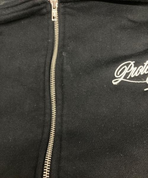 protec ldn（protec ldn）protec ldn (protec ldn) ジップパーカー ブラック サイズ:Ｓの古着・服飾アイテム