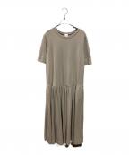 MaxMara LEISUREマックスマーラレジャー）の古着「ワンピース」｜ベージュ