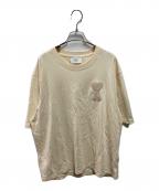 AMI Alexandre Mattiussiアミアレクサンドルマテュッシ）の古着「ロゴTシャツ」｜アイボリー