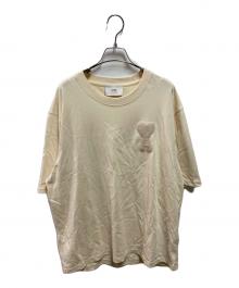 AMI Alexandre Mattiussi（アミアレクサンドルマテュッシ）の古着「ロゴTシャツ」｜アイボリー