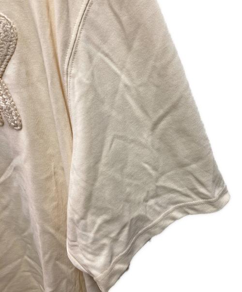 AMI Alexandre Mattiussi（アミアレクサンドルマテュッシ）AMI Alexandre Mattiussi (アミアレクサンドルマテュッシ) ロゴTシャツ アイボリー サイズ:Lの古着・服飾アイテム