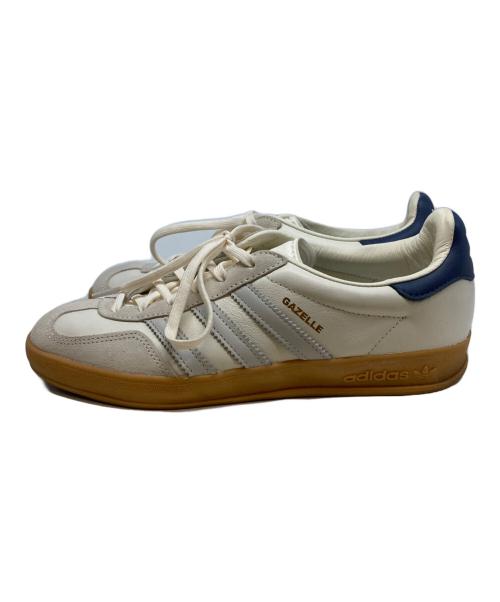 adidas（アディダス）adidas (アディダス) BEAUTY&YOUTH (ビューティーアンドユース) GAZELLE INDOOR BY nkc15 ホワイト サイズ:24cmの古着・服飾アイテム