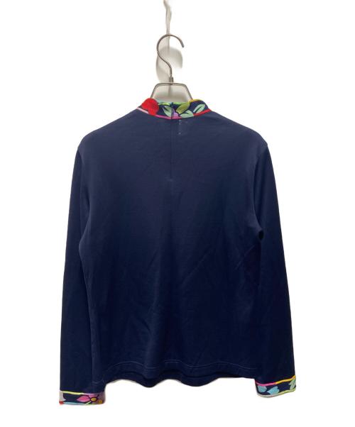 LEONARD SPORT（レオナール スポーツ）LEONARD SPORT (レオナール スポーツ) カットソー ネイビー サイズ:38の古着・服飾アイテム