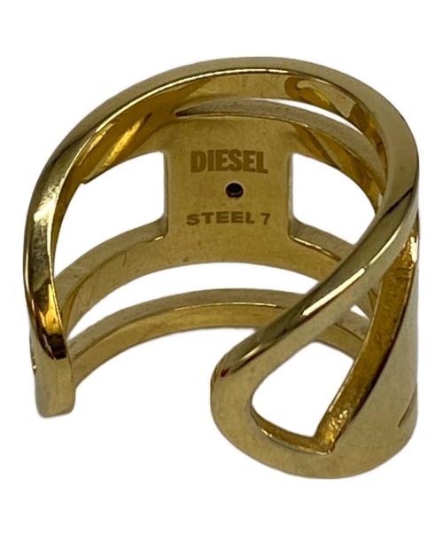 DIESEL（ディーゼル）DIESEL (ディーゼル) リング ゴールド サイズ:１５号の古着・服飾アイテム