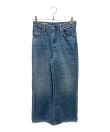 LEVI'S PReMIUM×UNGRID（リーバイス プレミアム×アングリッド）の古着「25SS RIBCAGE WIDE LEG」｜インディゴ