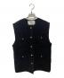ADAWAS（アダワス）の古着「LOOP KNITTED VEST」｜ブラック