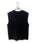 ADAWAS (アダワス) LOOP KNITTED VEST ブラック サイズ:FREE：7000円