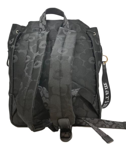 marimekko（マリメッコ）marimekko (マリメッコ) everything backpack L ブラックの古着・服飾アイテム