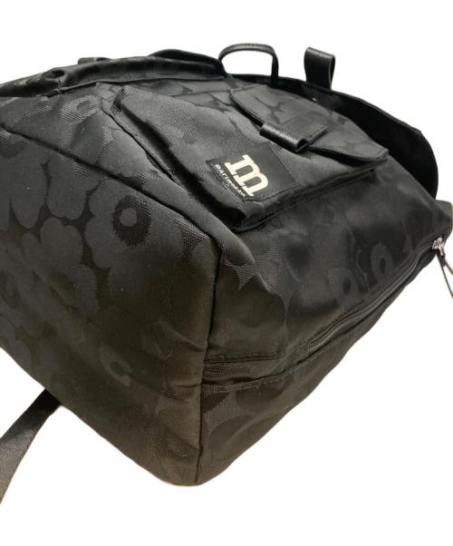 marimekko（マリメッコ）marimekko (マリメッコ) everything backpack L ブラックの古着・服飾アイテム