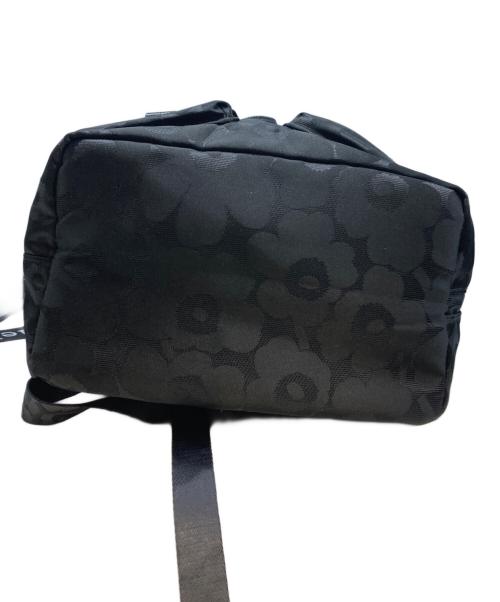 marimekko（マリメッコ）marimekko (マリメッコ) everything backpack L ブラックの古着・服飾アイテム