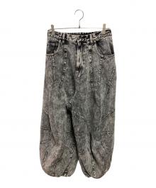 MAISON SPECIAL（メゾンスペシャル）の古着「Prime-Wide Denim Balloon Pants」｜ブラック