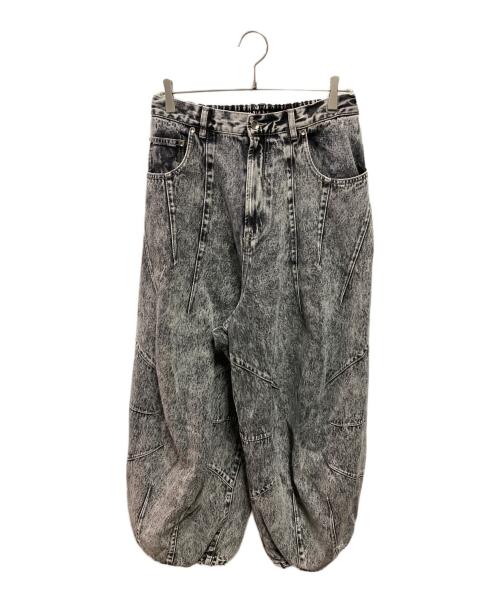 MAISON SPECIAL（メゾンスペシャル）MAISON SPECIAL (メゾンスペシャル) Prime-Wide Denim Balloon Pants ブラック 未使用品の古着・服飾アイテム