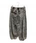 MAISON SPECIAL (メゾンスペシャル) Prime-Wide Denim Balloon Pants ブラック 未使用品：12000円