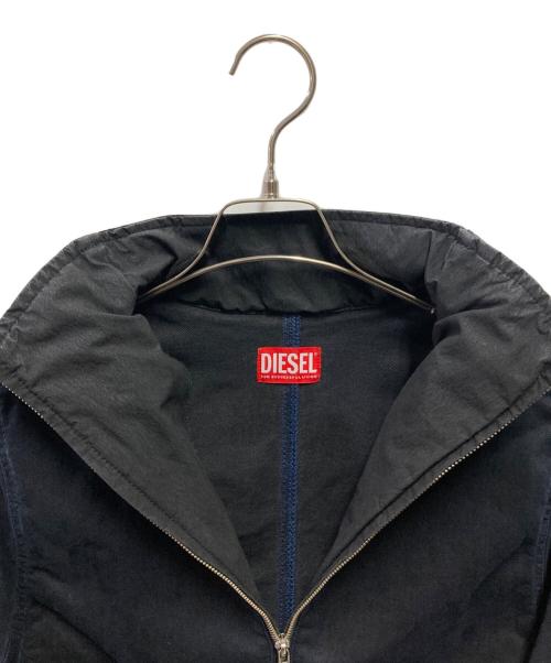 DIESEL（ディーゼル）DIESEL (ディーゼル) ジョグ プルオーバートップ DE-FLIP JOGG ブラック サイズ:ＸＳの古着・服飾アイテム
