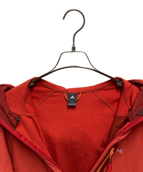 mont-bell（モンベル）mont-bell (モンベル) クラッグパーカ- レッド サイズ:Lの古着・服飾アイテム