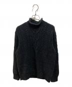 RRLダブルアールエル）の古着「25AW Cotton-Wool Rollneck Sweater」｜ブラック