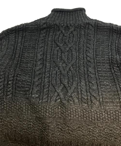 RRL（ダブルアールエル）RRL (ダブルアールエル) 25AW Cotton-Wool Rollneck Sweater ブラック サイズ:Ｓの古着・服飾アイテム
